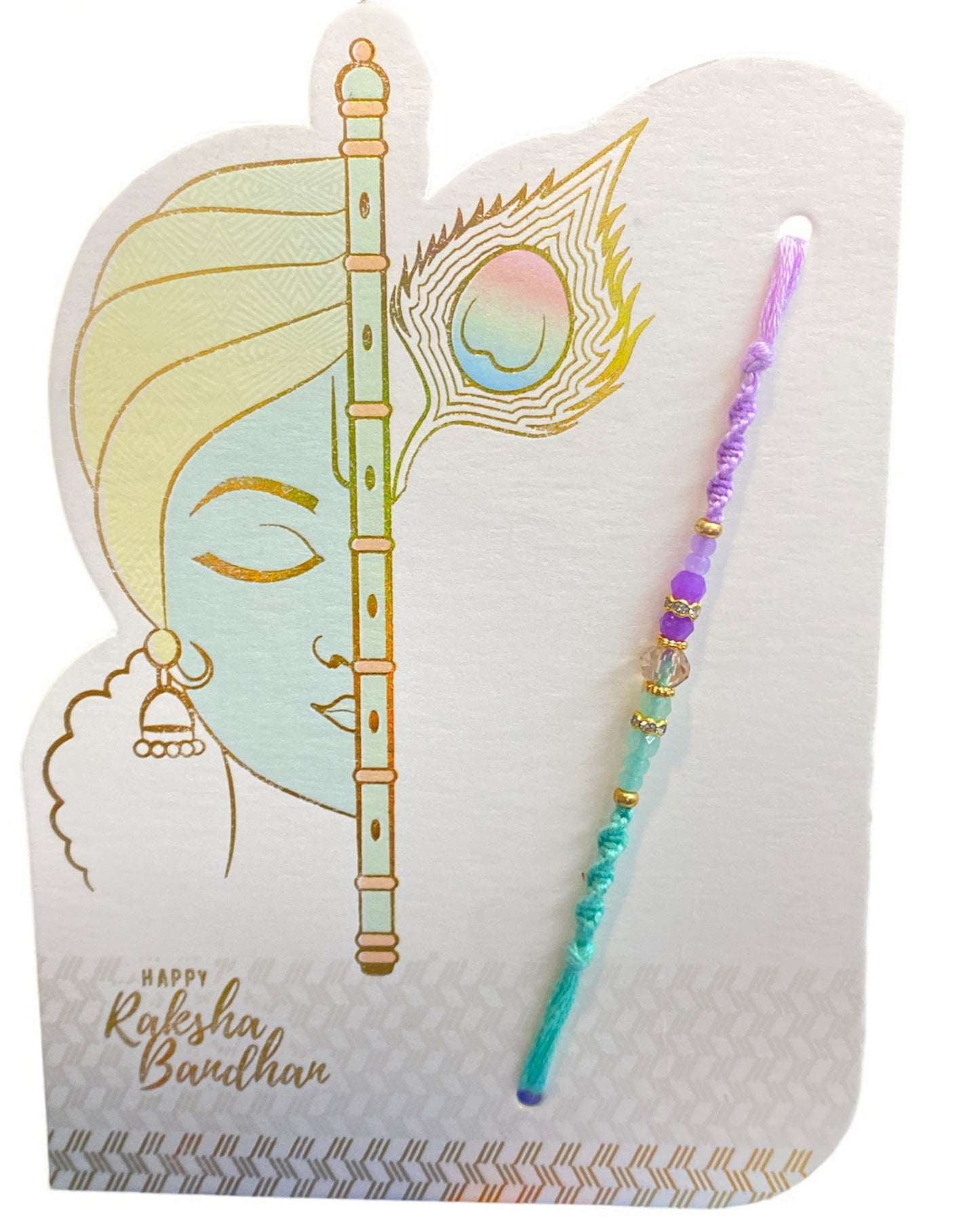 Designer Fancy Rakhi 2025 – Style Code 1501