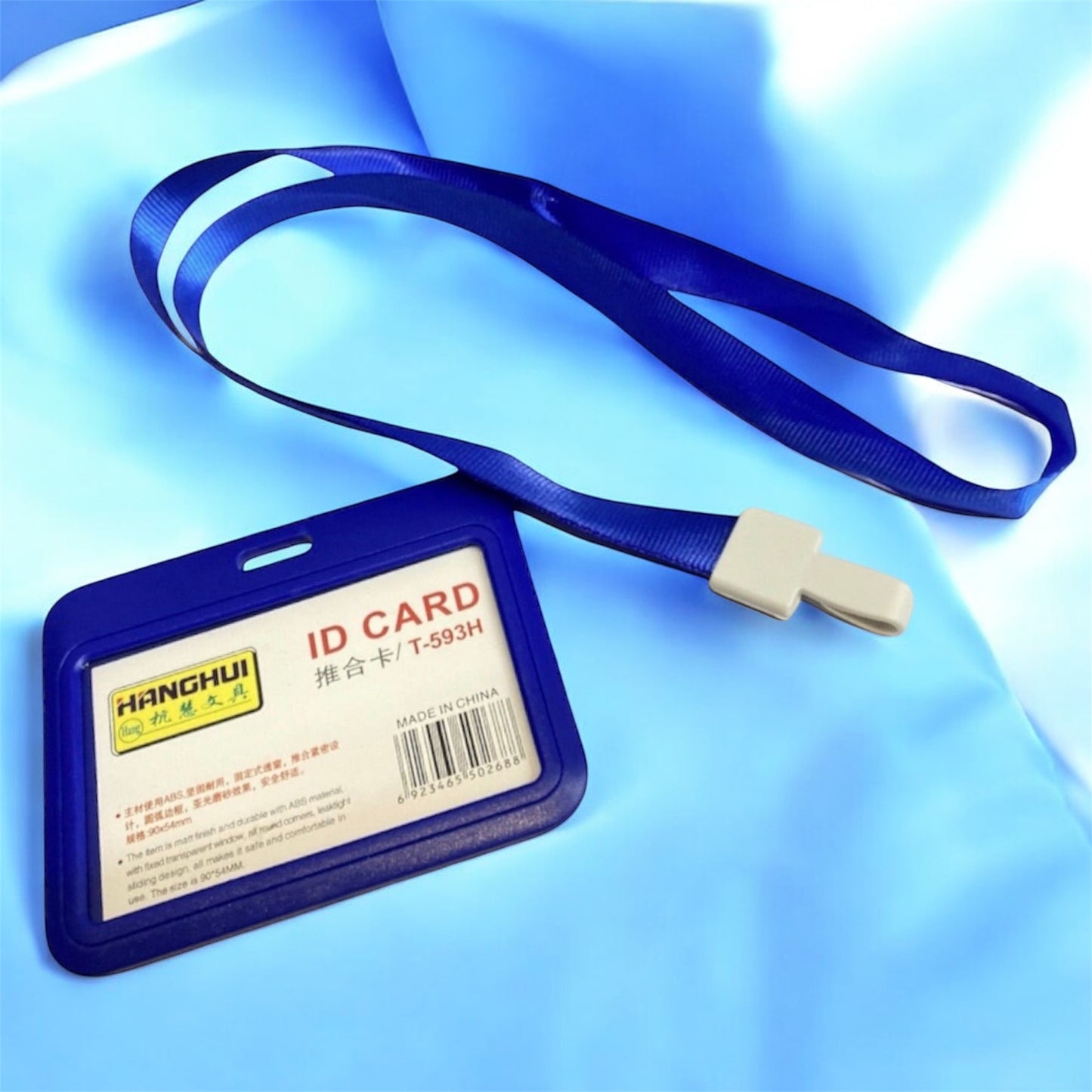 id badge holder with lanyard