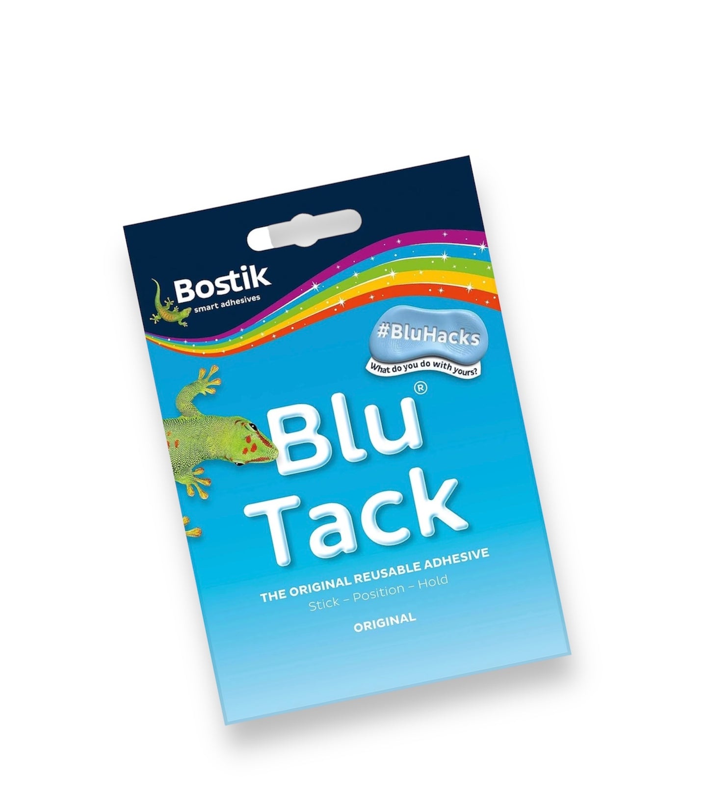 Bostik Blu Tack Sticky Tac Blue Economy Handy Size