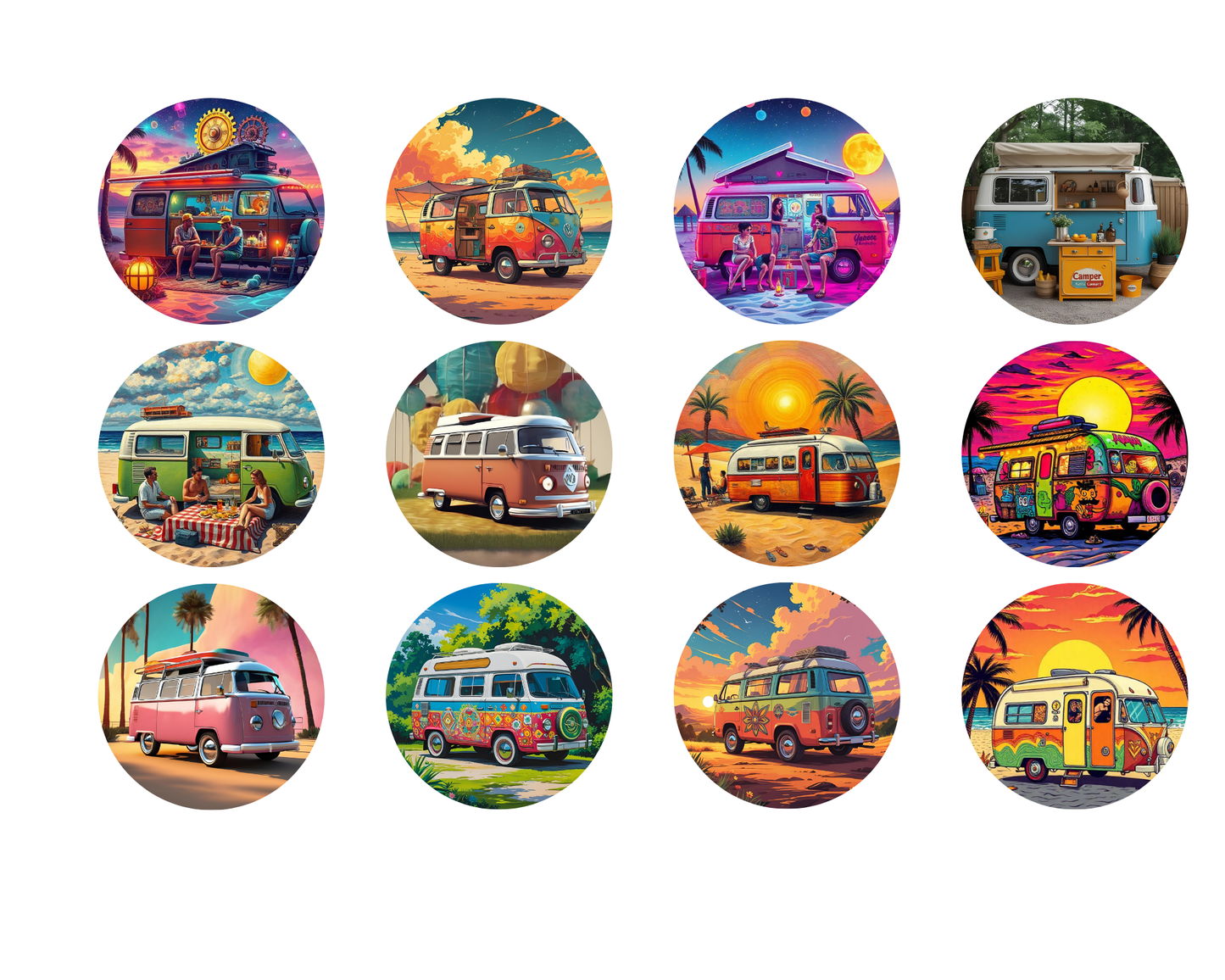 Portable Metal Pocket Ashtray Keyring – Camper Van Design