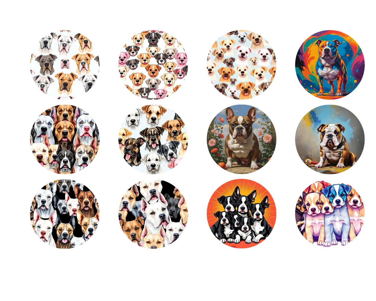 Portable Metal Pocket Ashtray Keyring – Dog Design