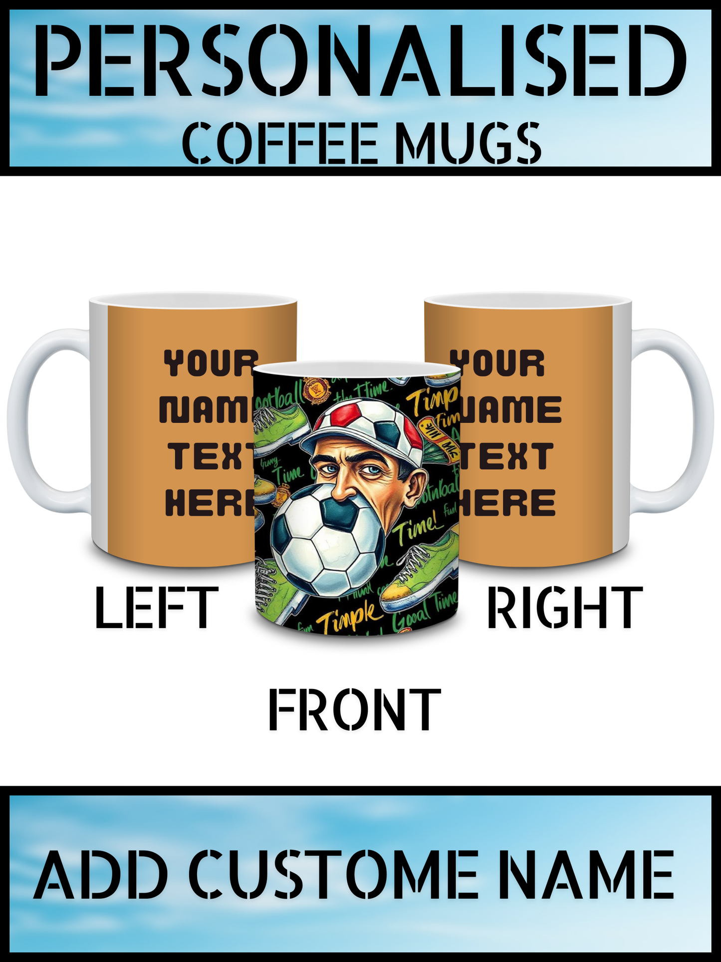 Personalised Coffee Mug – No Minimum Order | NKB London