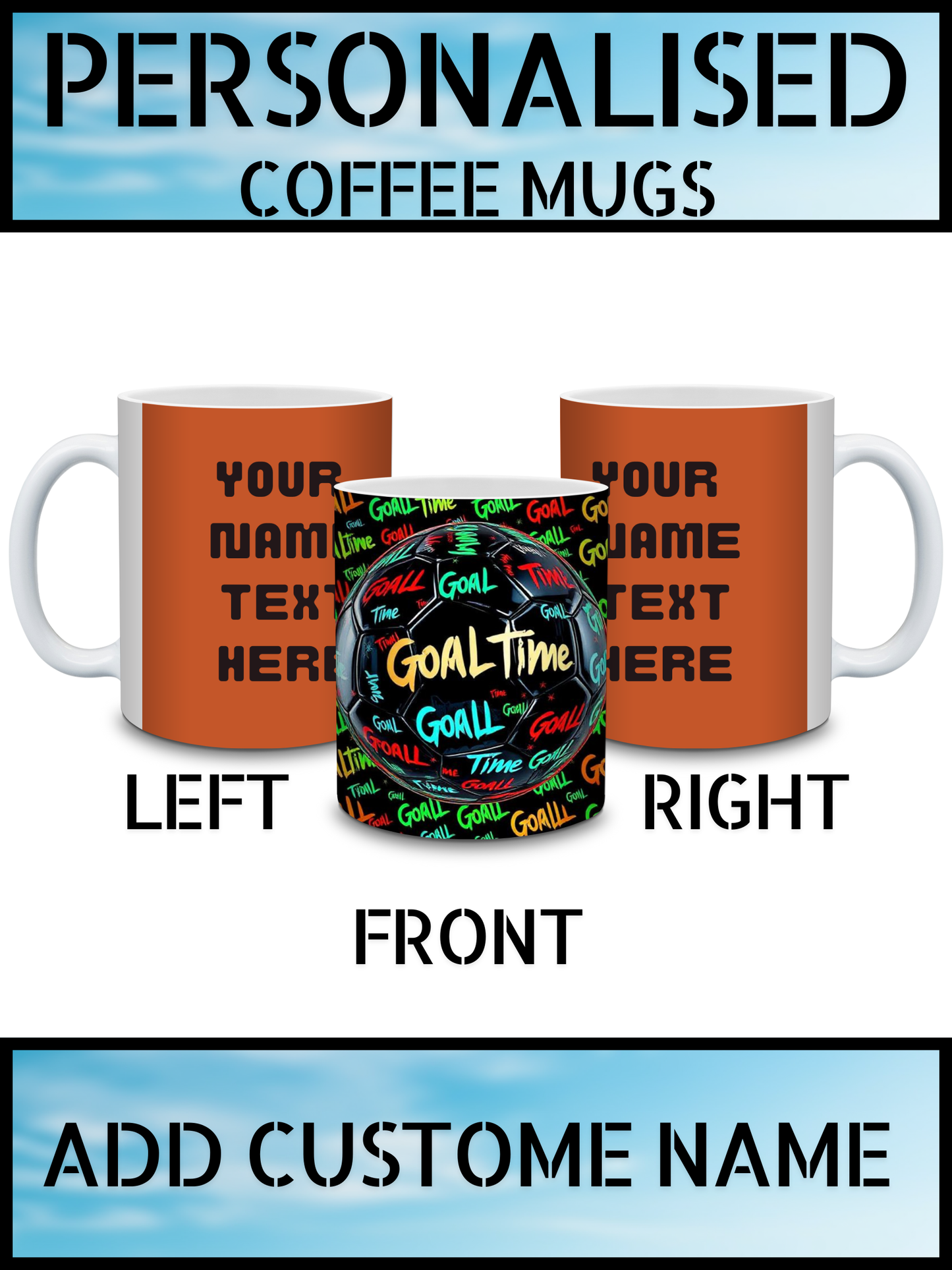 Personalised & Custom Print Coffee Mug