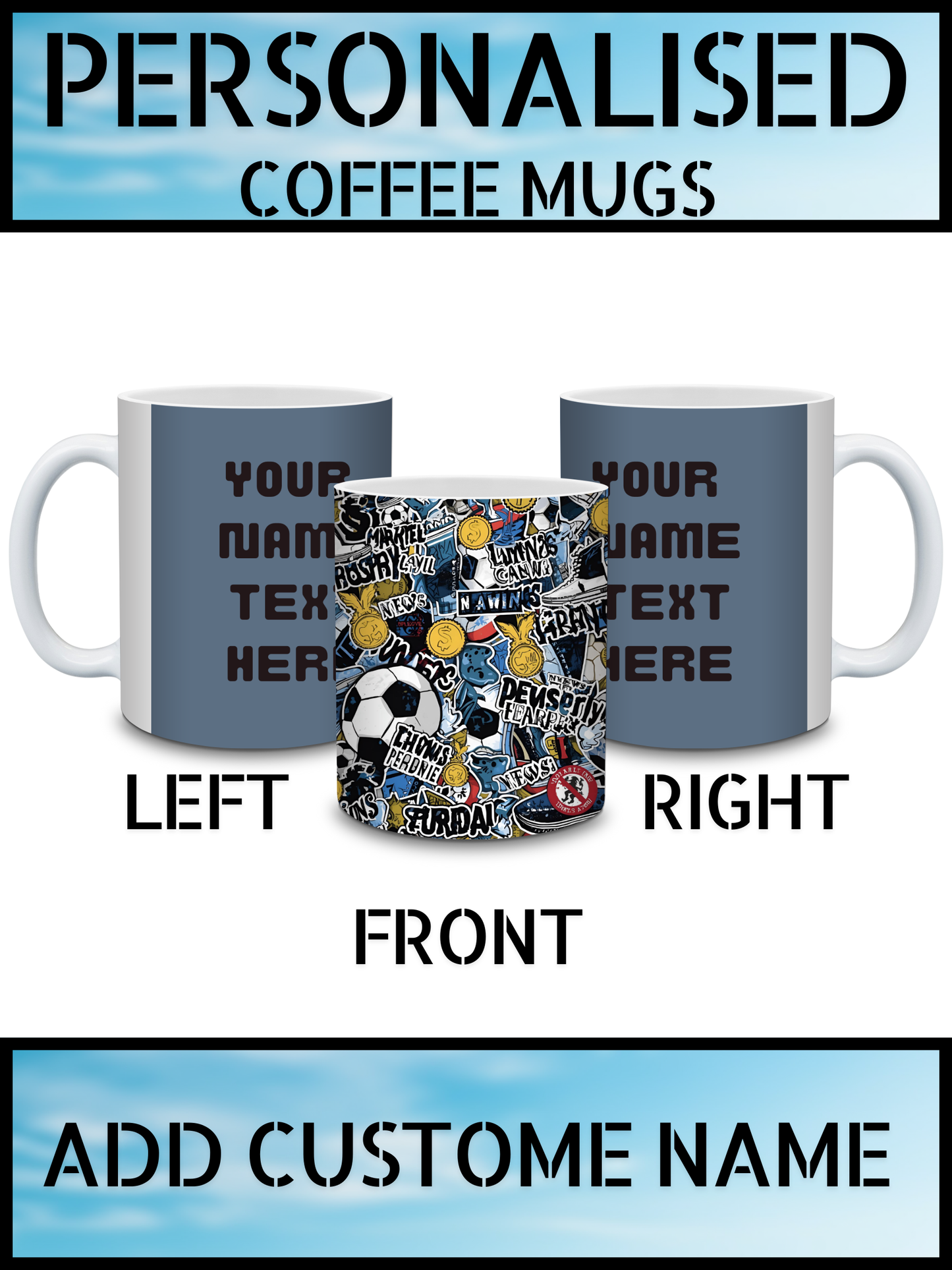 Luxury Personalised Coffee Mug