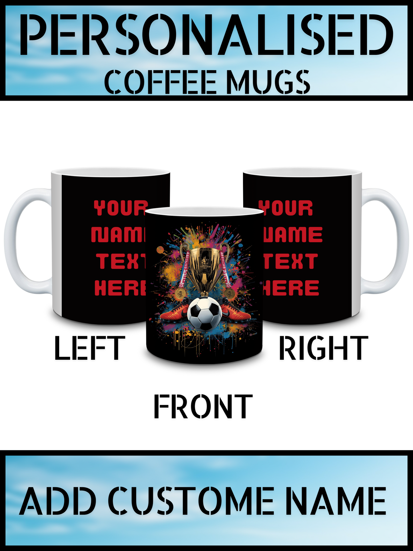 Cheap Personalised Coffee Mug – Just £5