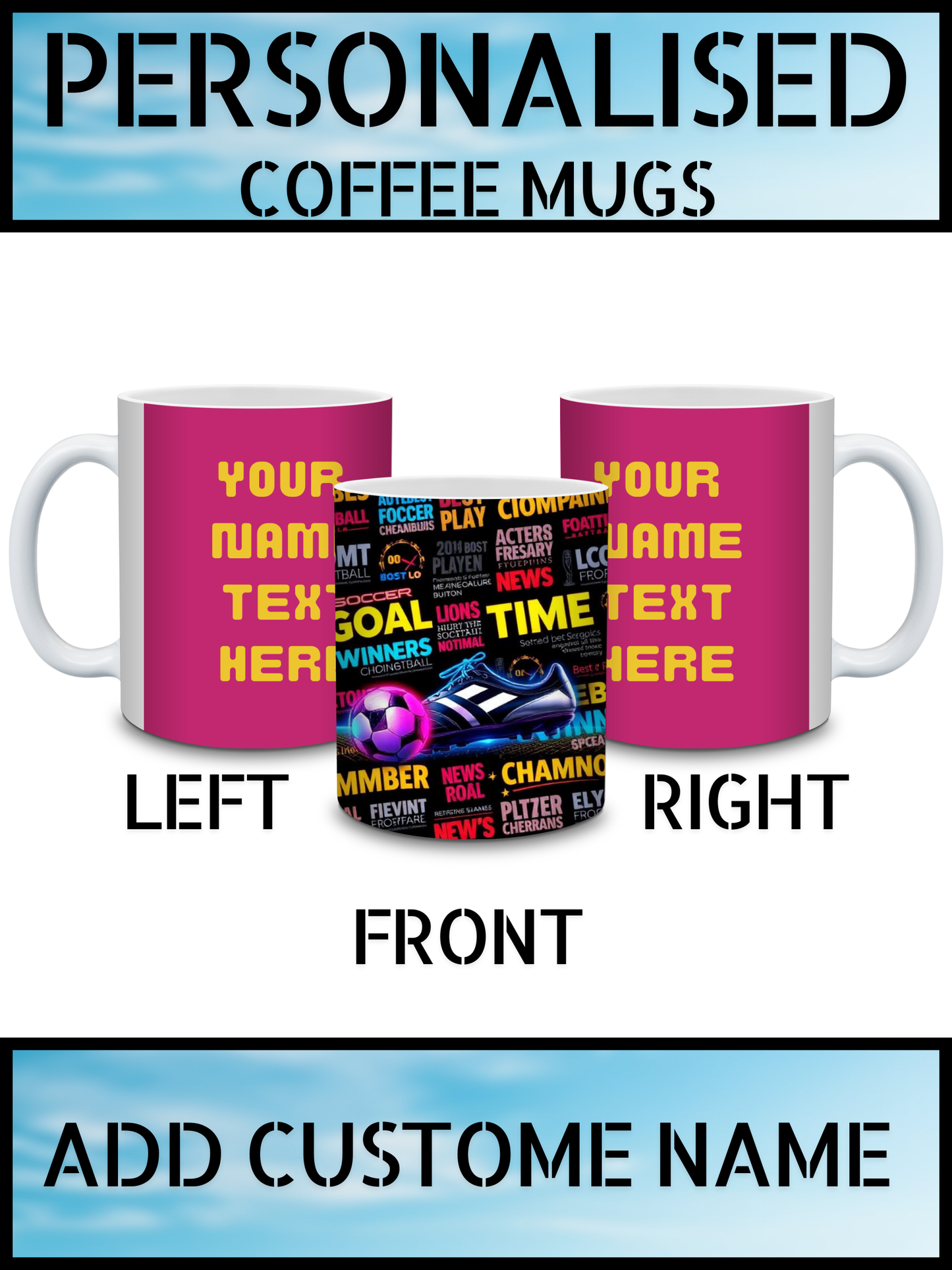 Personalised Coffee & Gift Mug