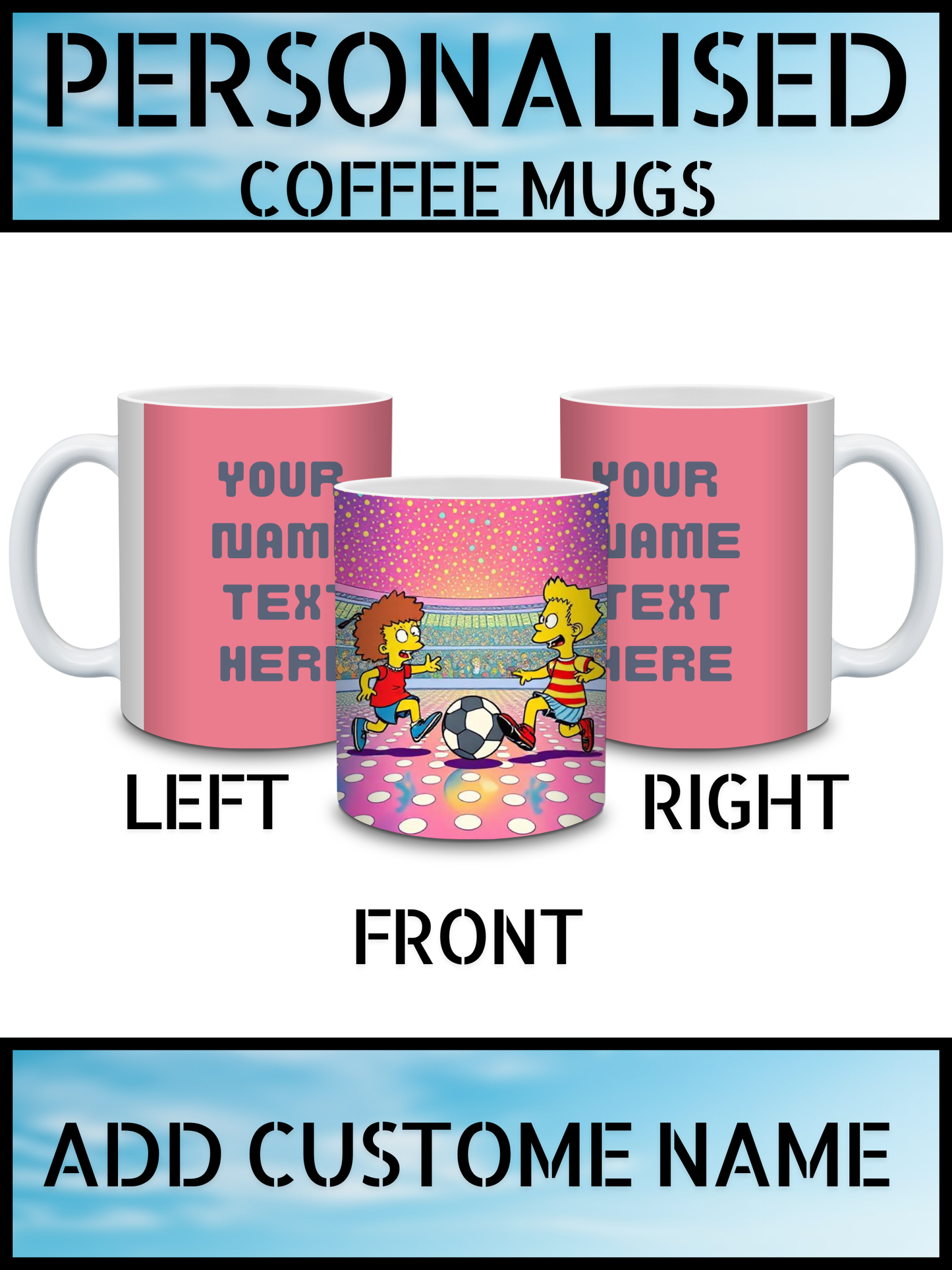 Kids Special Coffee Mugs – Funny Comic Characters | UK Print