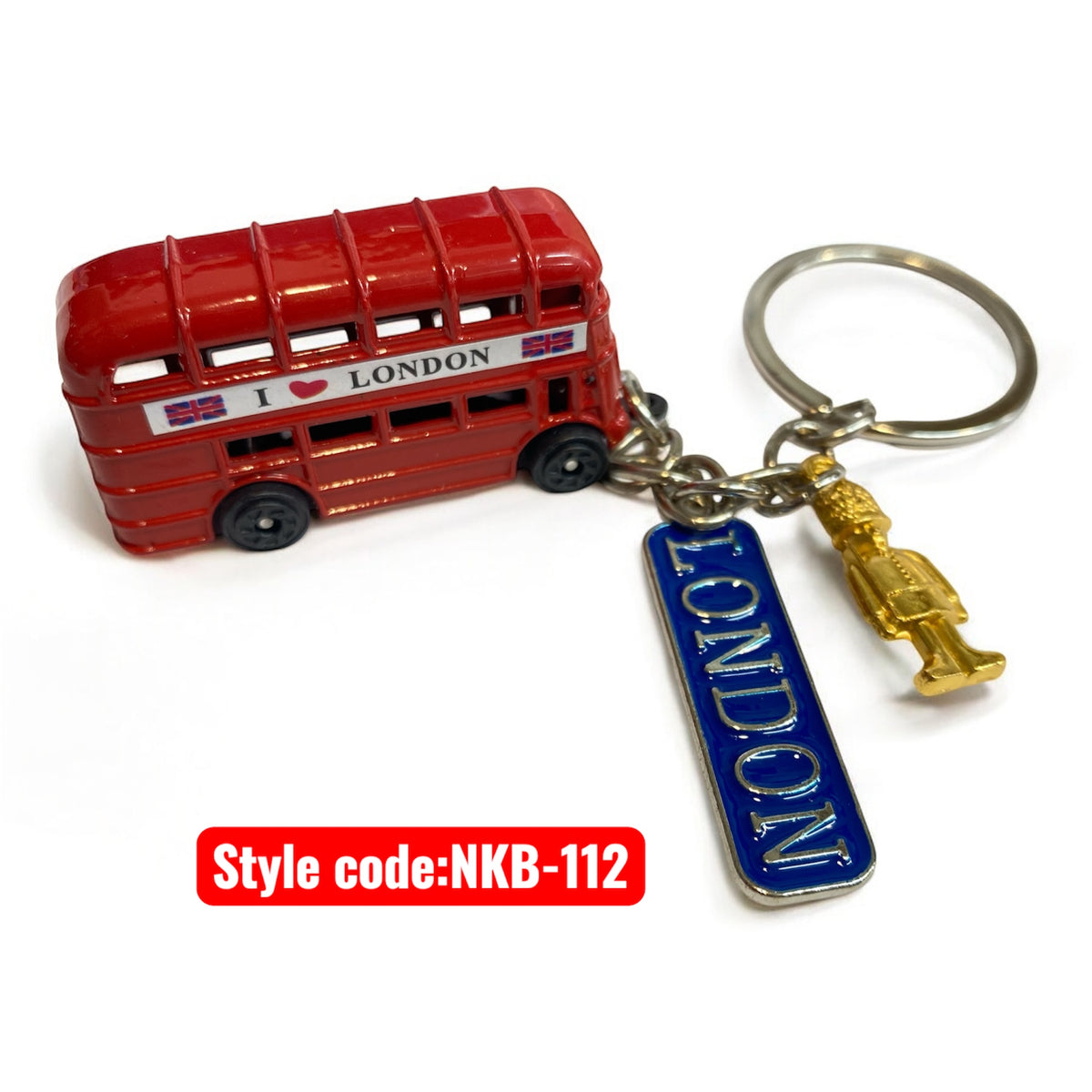 London Souvenir Keyrings & Keychains – London UK Travel Gift