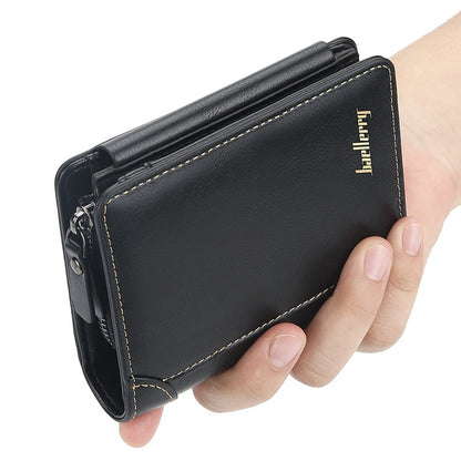 Men's Wallet Short Business Multi Card Slots Wallet