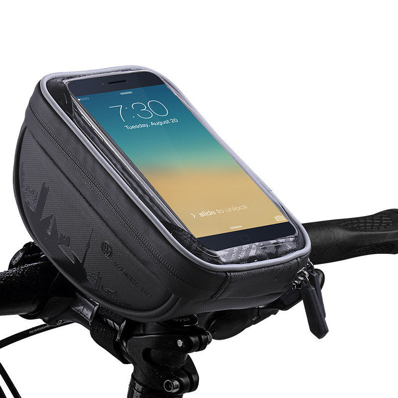 Bicycle Bag, Touch Screen Phone Bag, Mountain Bike Front Beam Bag, Cycling Bag, Handlebar Bag
