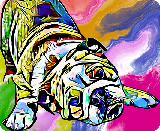 Personalised Mouse Mat | Custom Printed Mouse Pad – 22x18cm, 3mm Thick