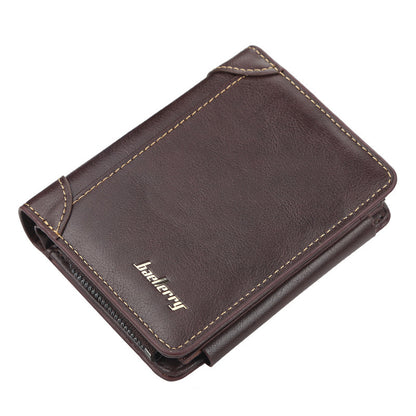 Men's Wallet Short Business Multi Card Slots Wallet