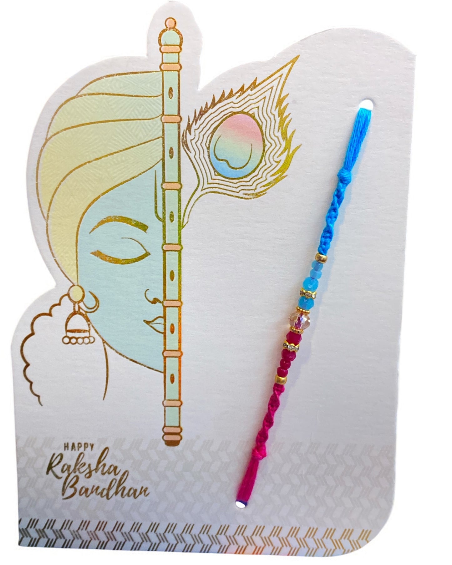 Designer Fancy Rakhi 2025 – Style Code 1501
