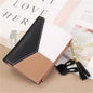 Korean Style Stitching Contrast Tassel Wild Coin Purse Card Holder