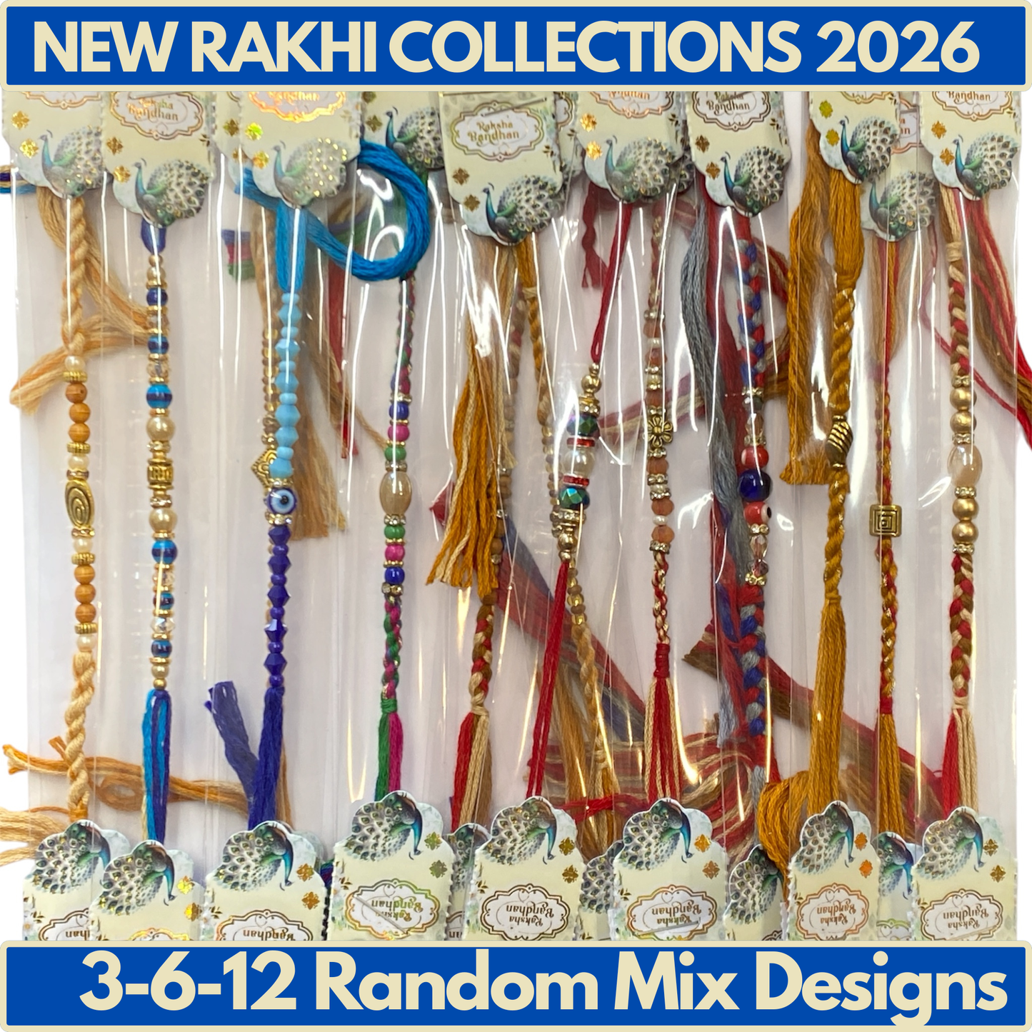 Rakhi Bundle Value Pack Threads [NK035-BUNDLE]