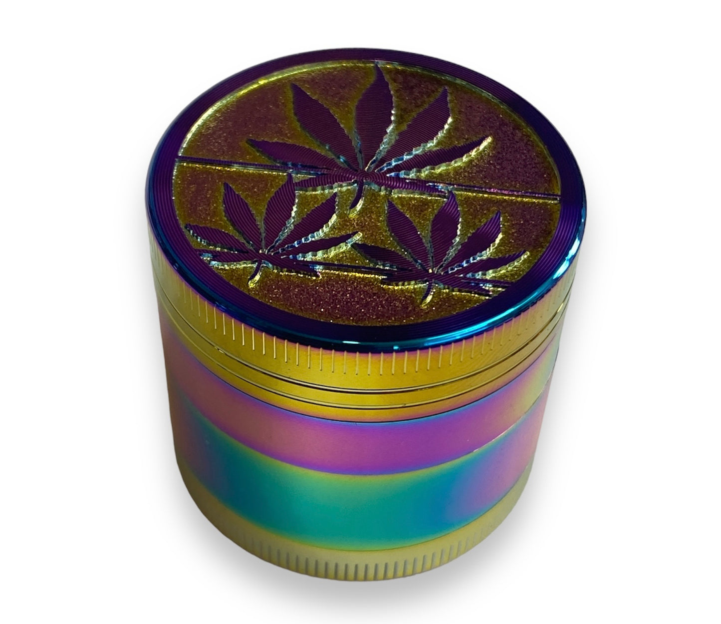 herb grinder set-40mm 4parts leaf design wholesale accessories