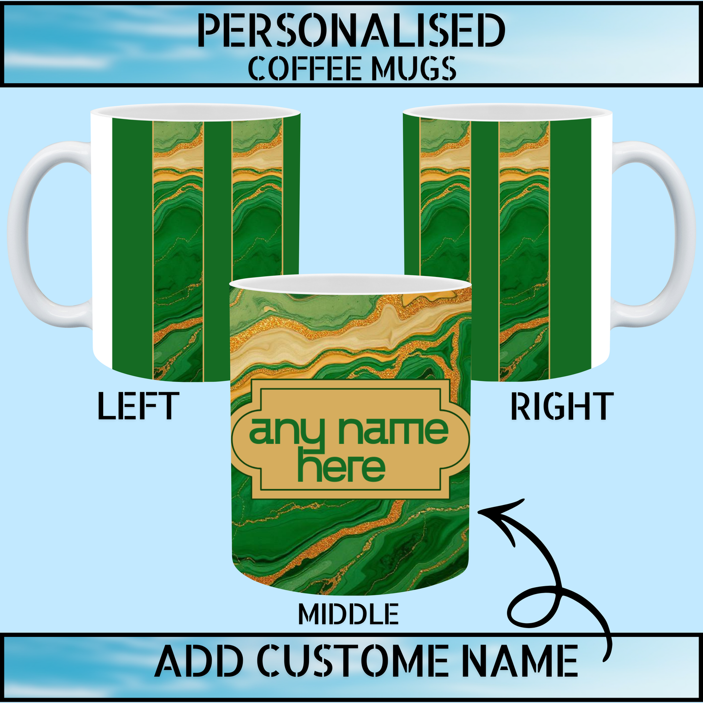 Best Price Personalised Name Coffee Mug for Boys