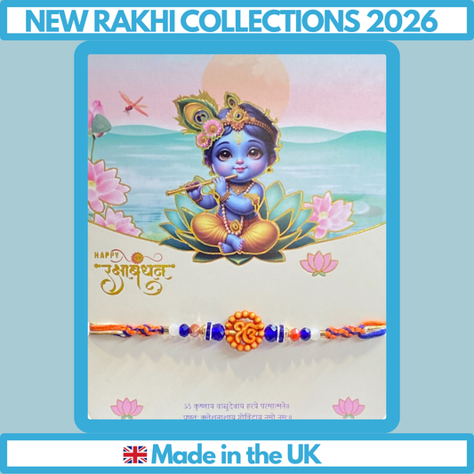 Ek Onkar Beaded Rakhi – EK-N207