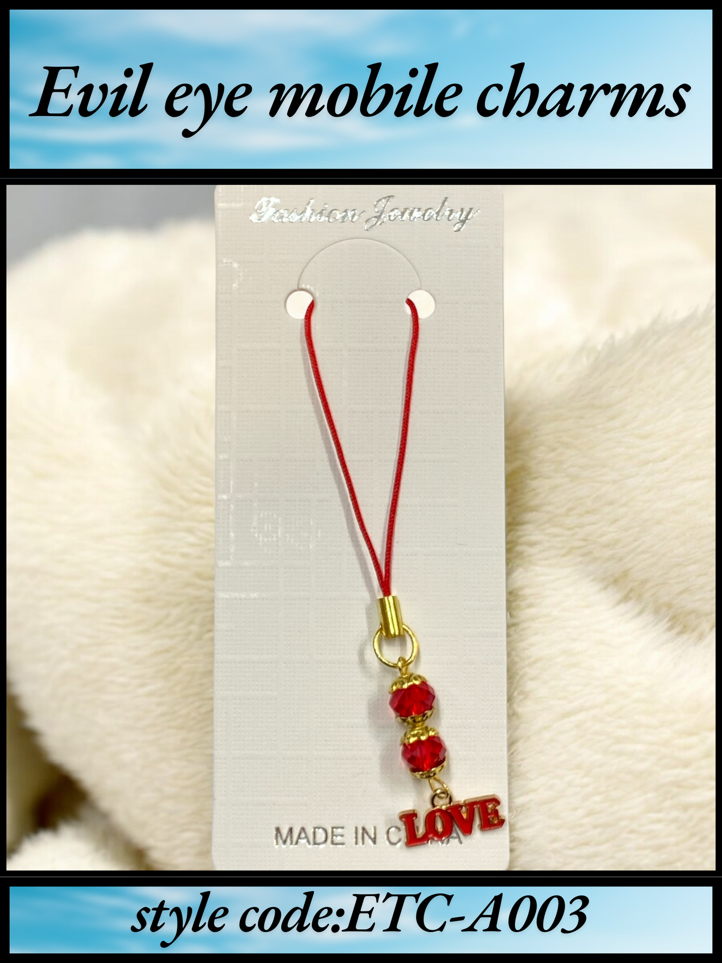 MOBILE PHONE CHARMS [ETC-A003]