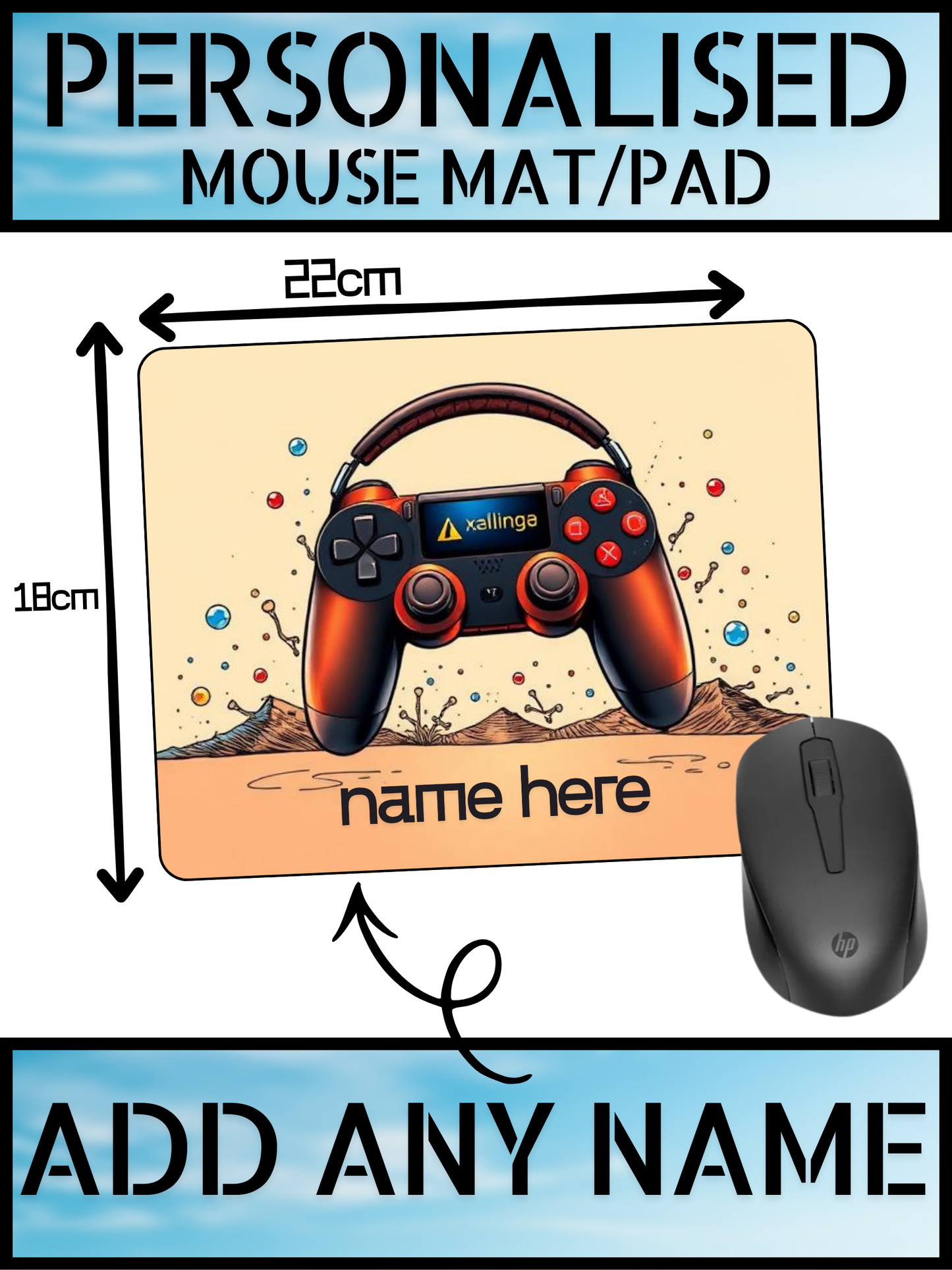 GAMING – Mouse Mat / Mouse Pad