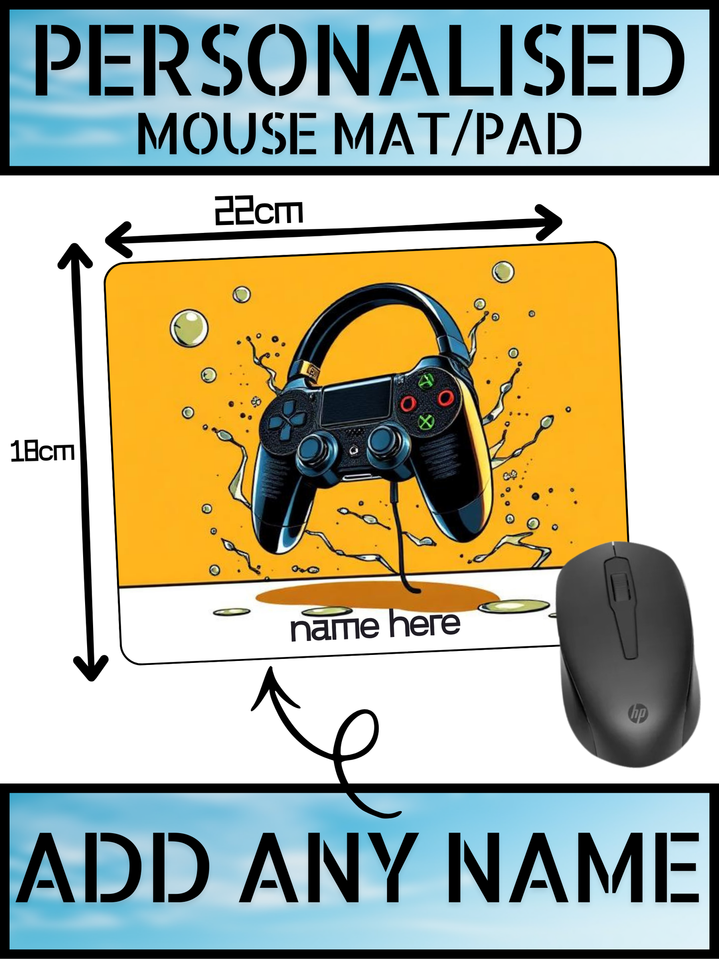 GAMING – Mouse Mat / Mouse Pad