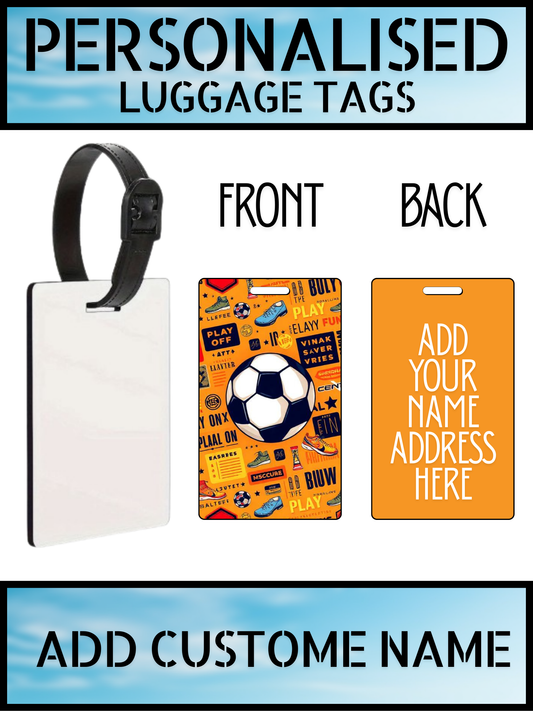 Personalised Luggage Tag – Custom Name Travel ID
