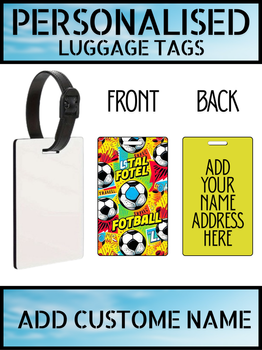 Travel Tag – Custom Name Print