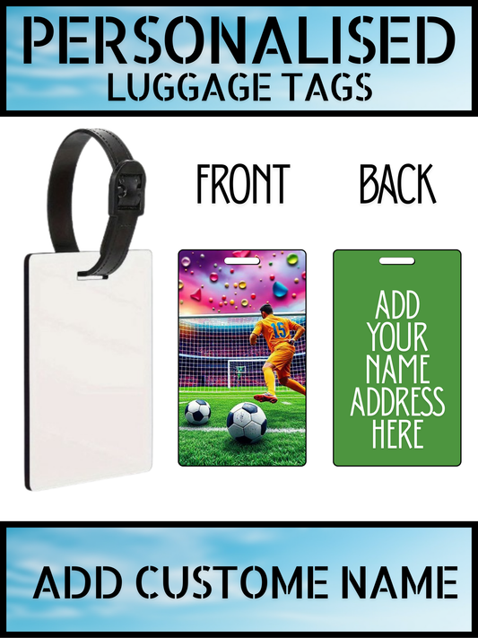 Personalised Luggage Tag – Custom Name Prin