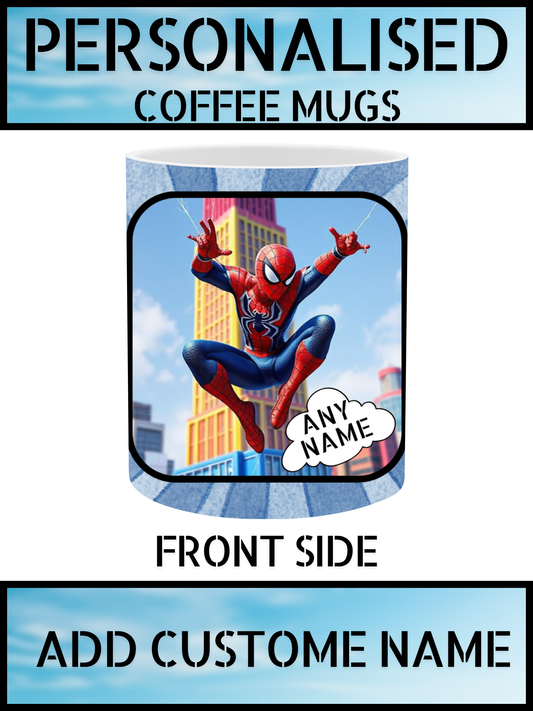 Personalised Spider Hero Mug
