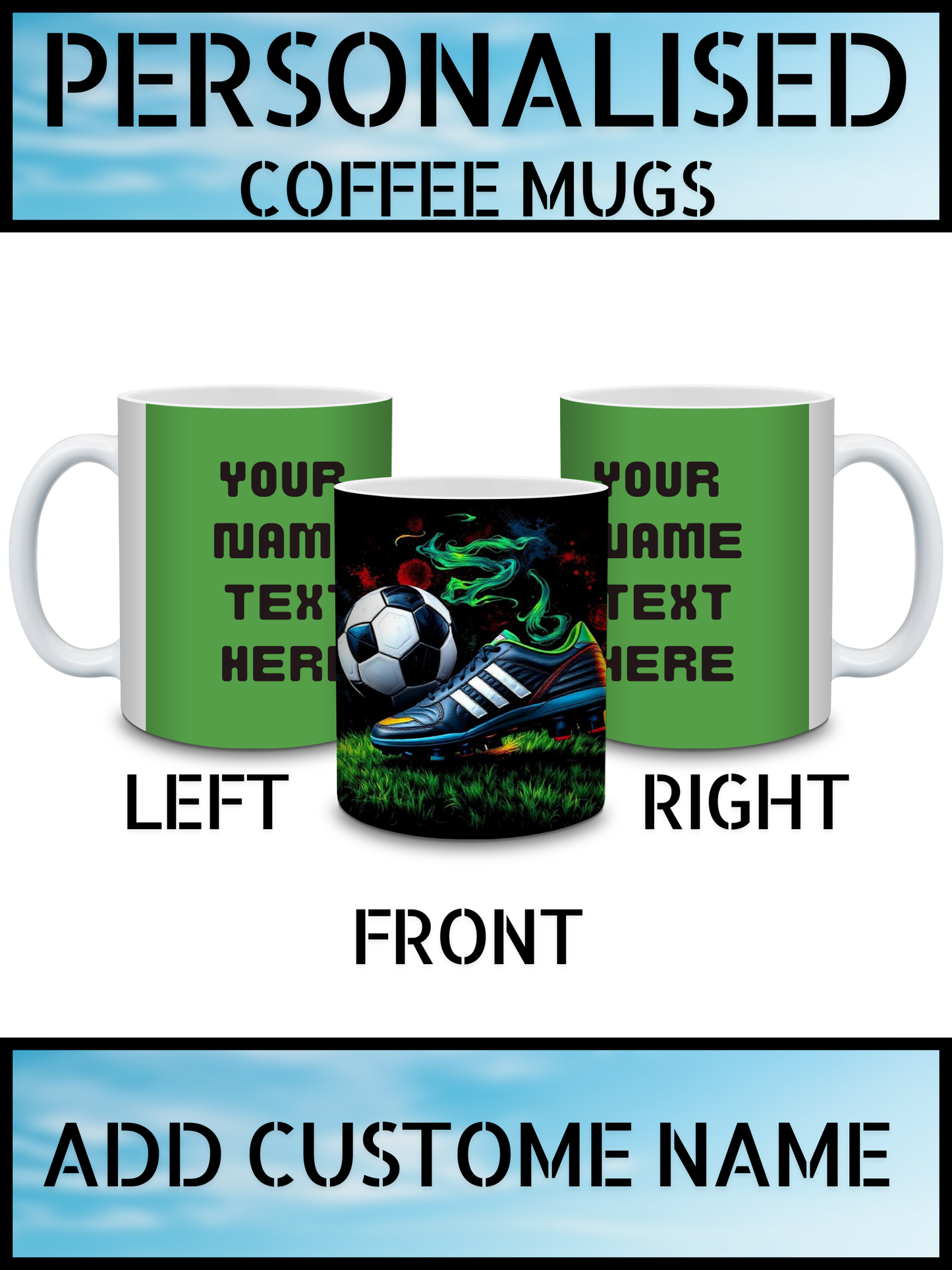 Personalised Name & Message Mug