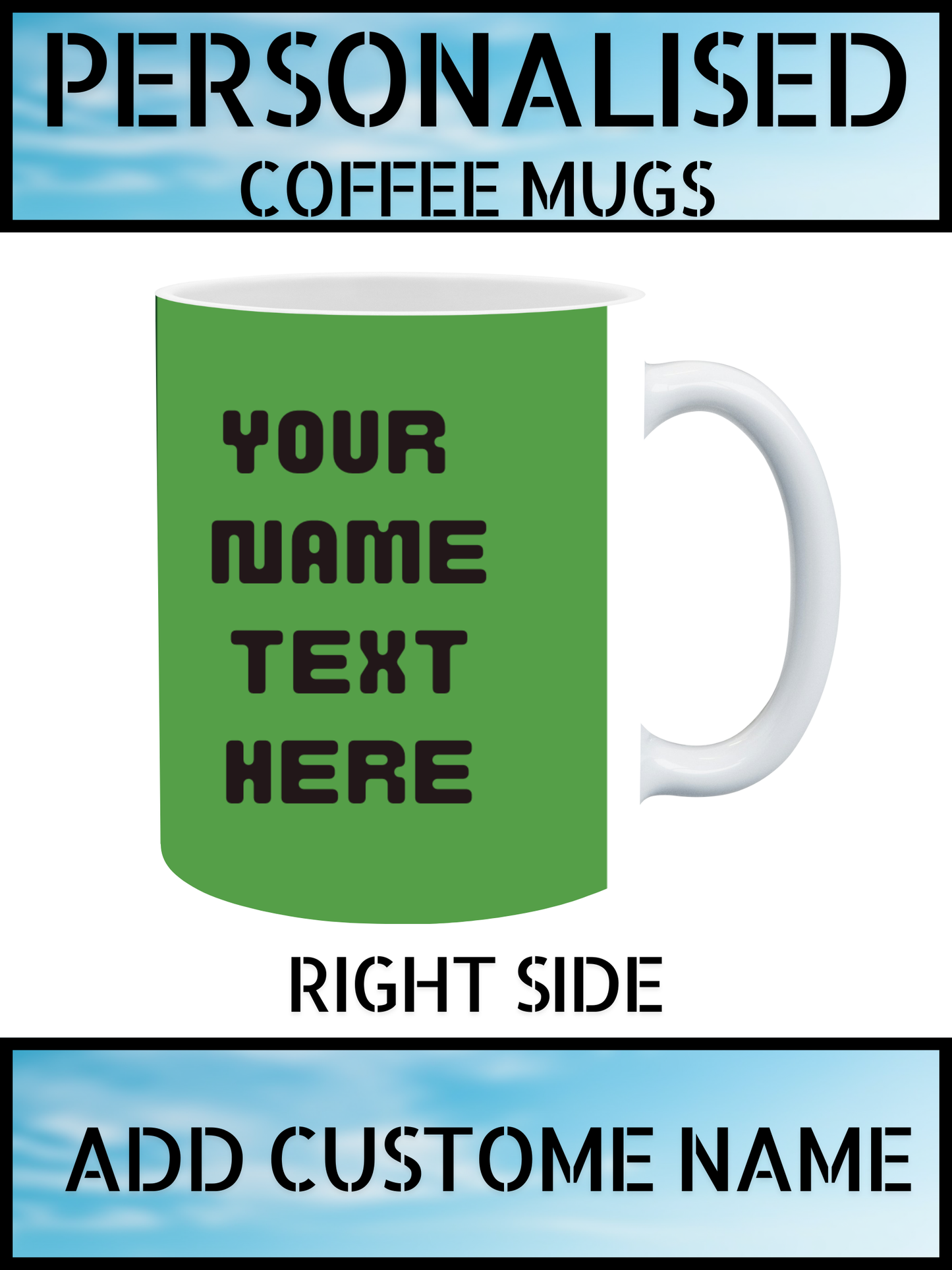 Personalised Name & Message Mug