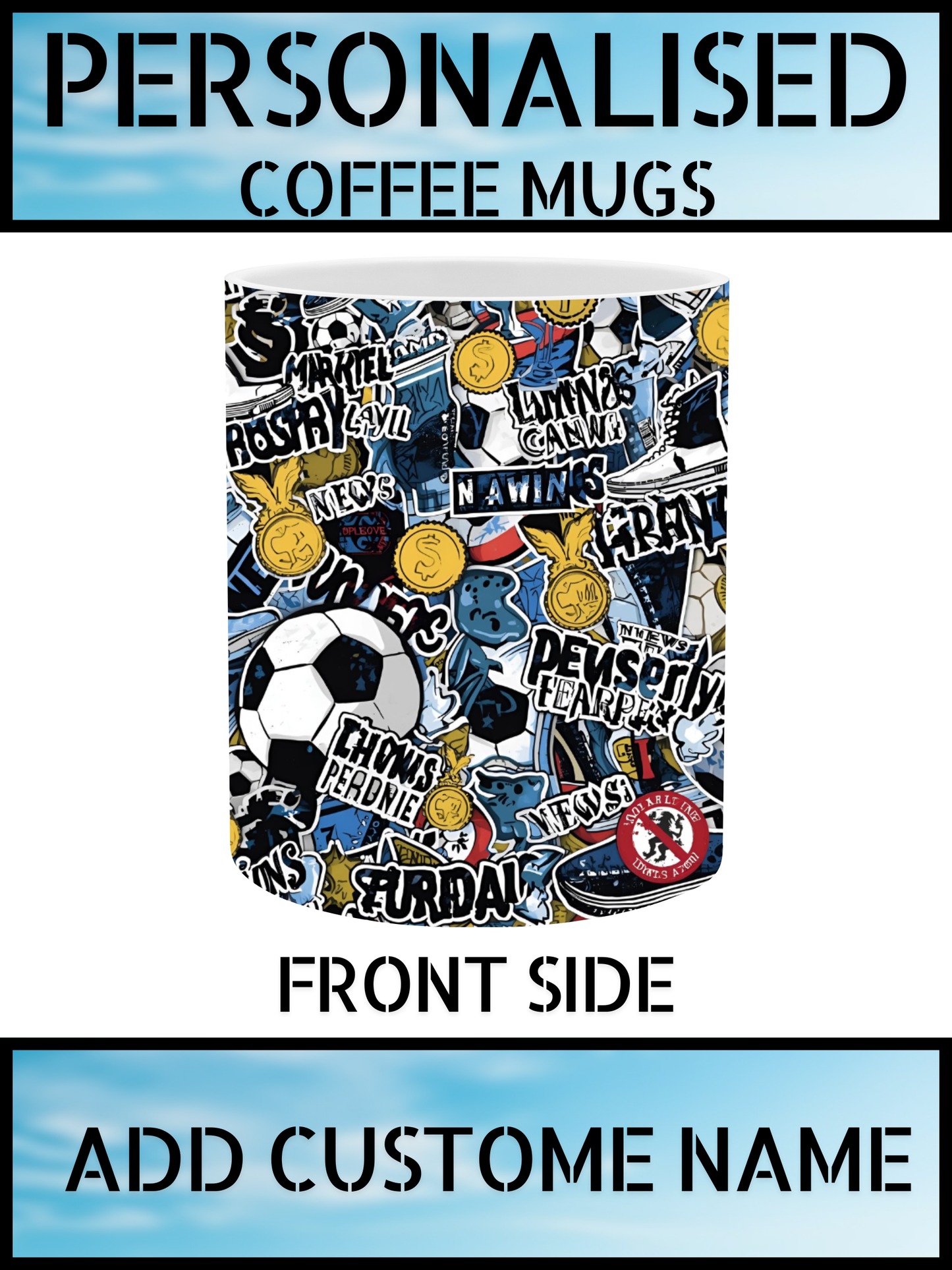 Luxury Personalised Coffee Mug