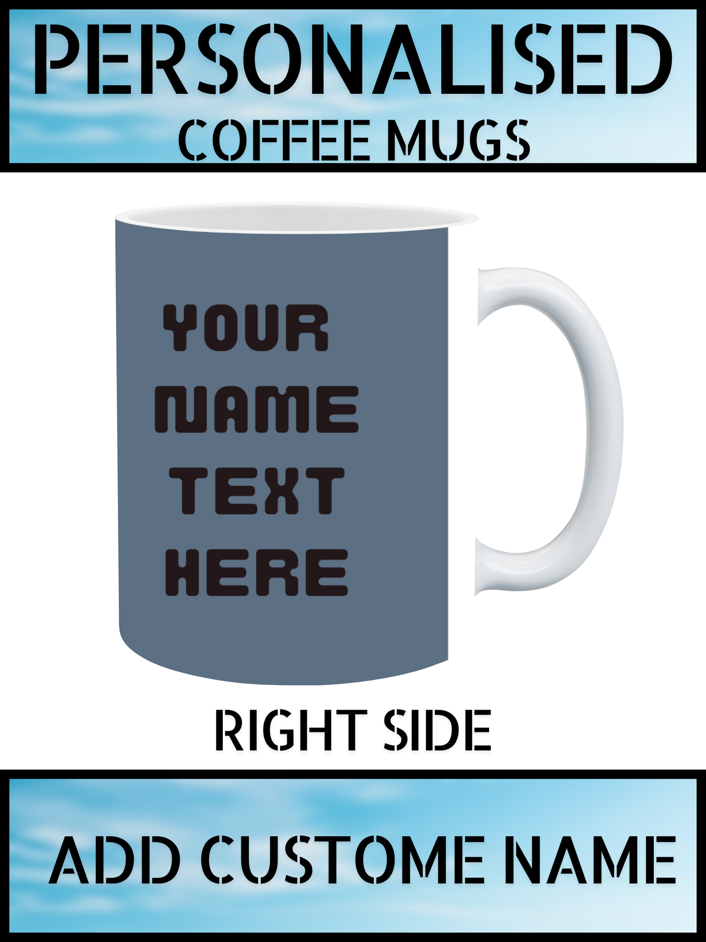 Luxury Personalised Coffee Mug