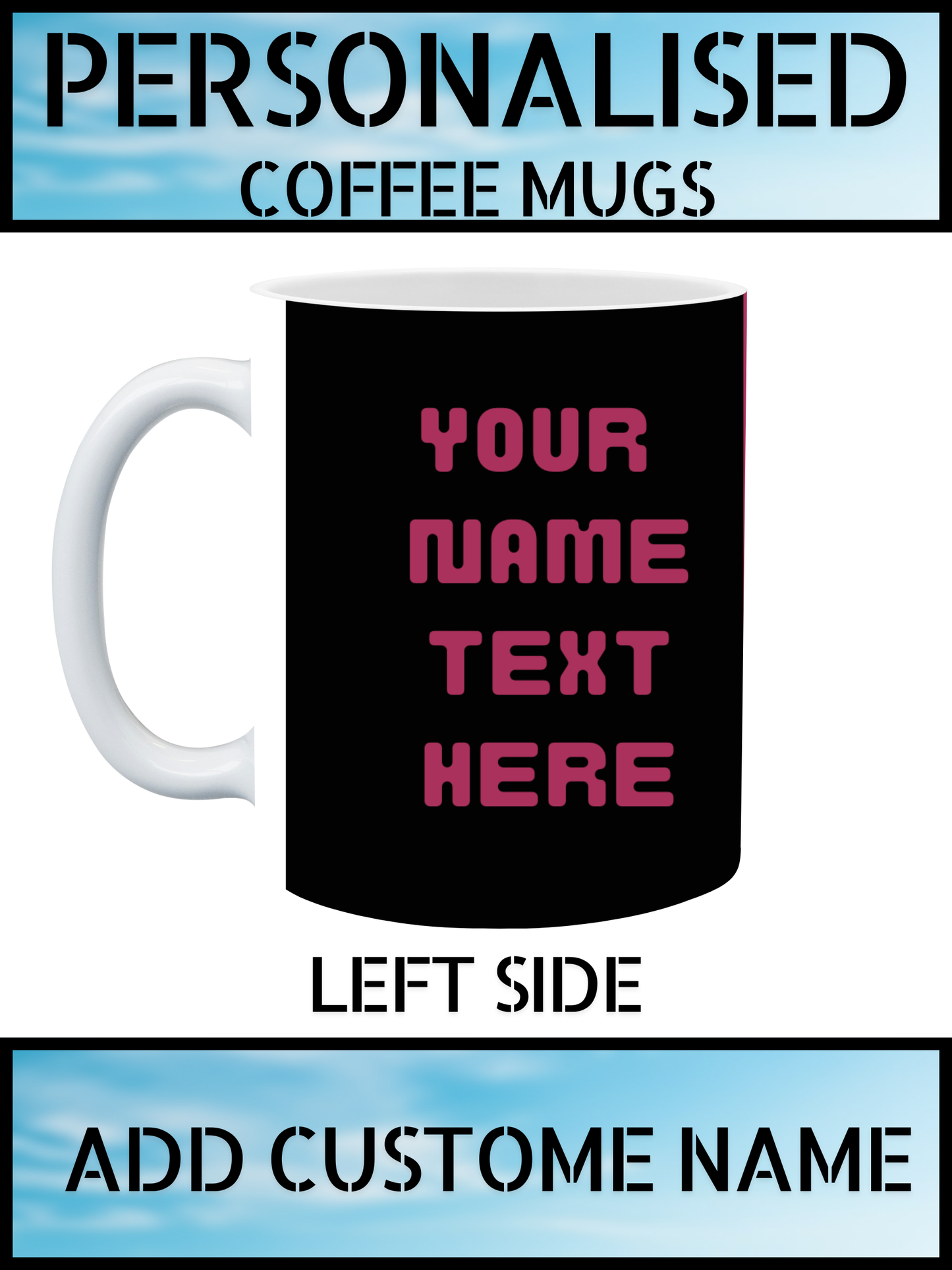 Personalised Coffee Mug with Name