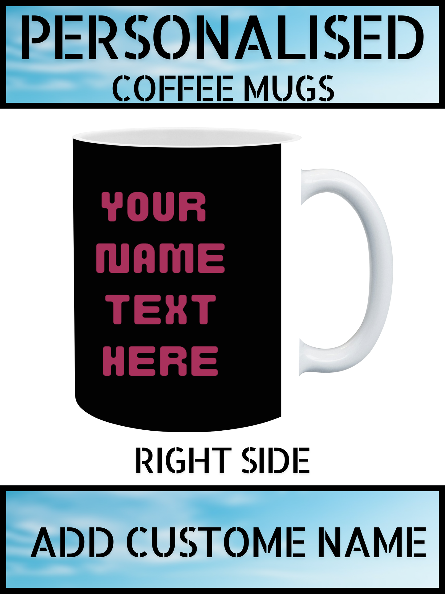 Personalised Coffee Mug with Name