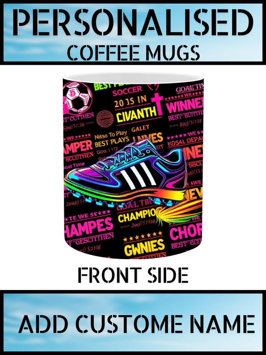 Personalised Football Designer Mug