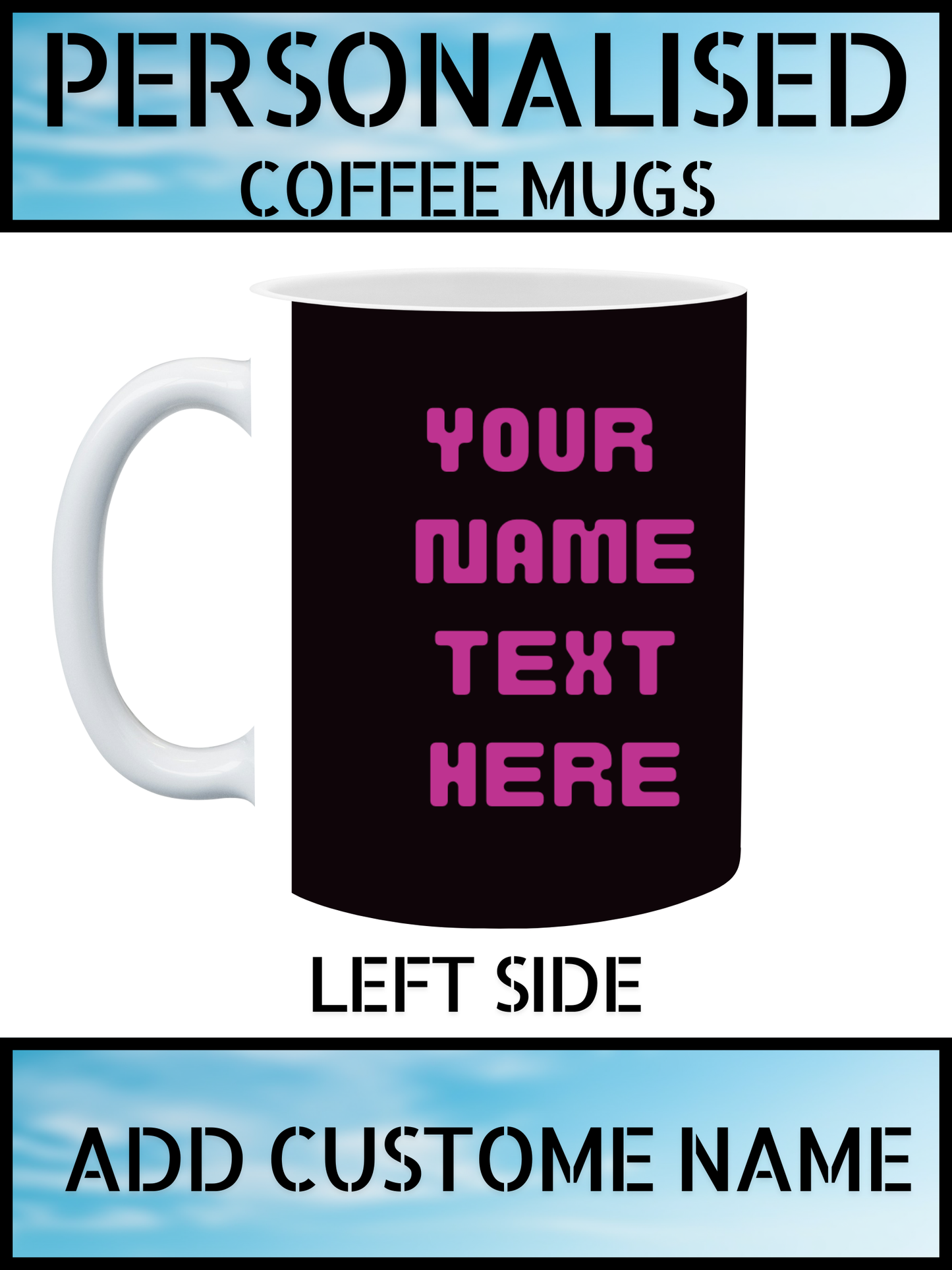 Personalised Football Designer Mug