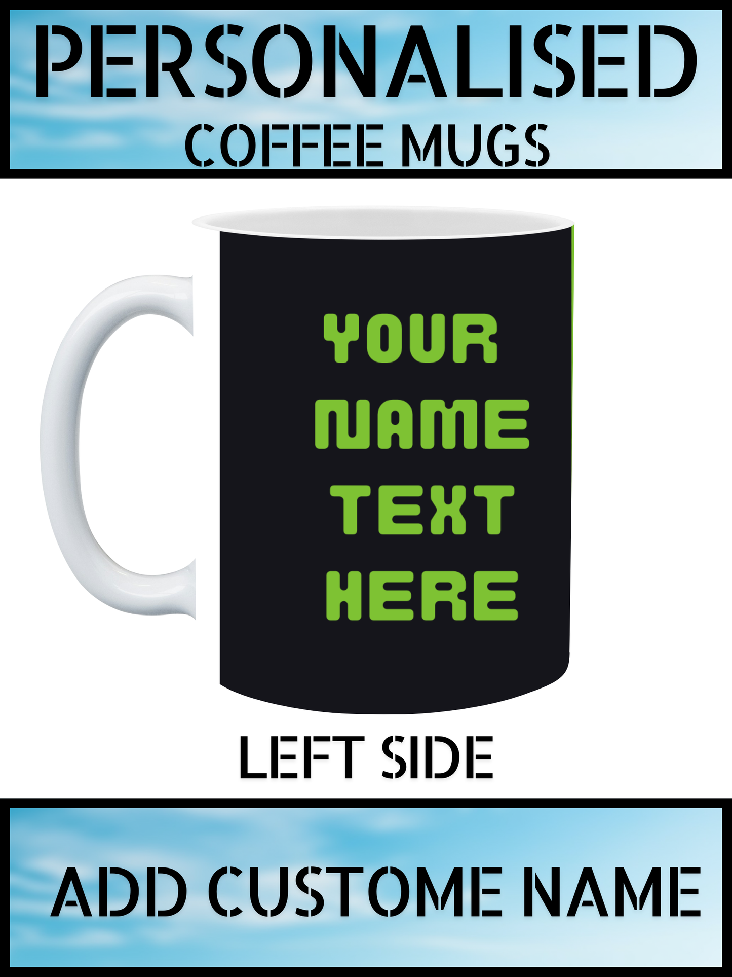 Personalised Mugs UK – Custom Coffee Cups for Football Fans