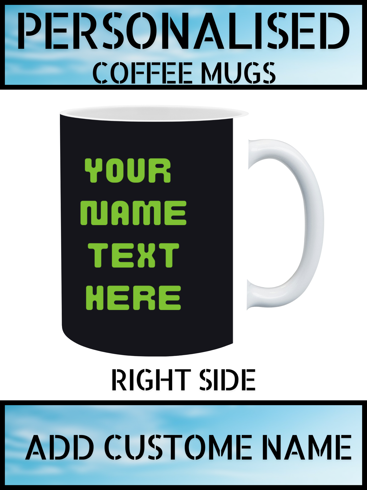 Personalised Mugs UK – Custom Coffee Cups for Football Fans