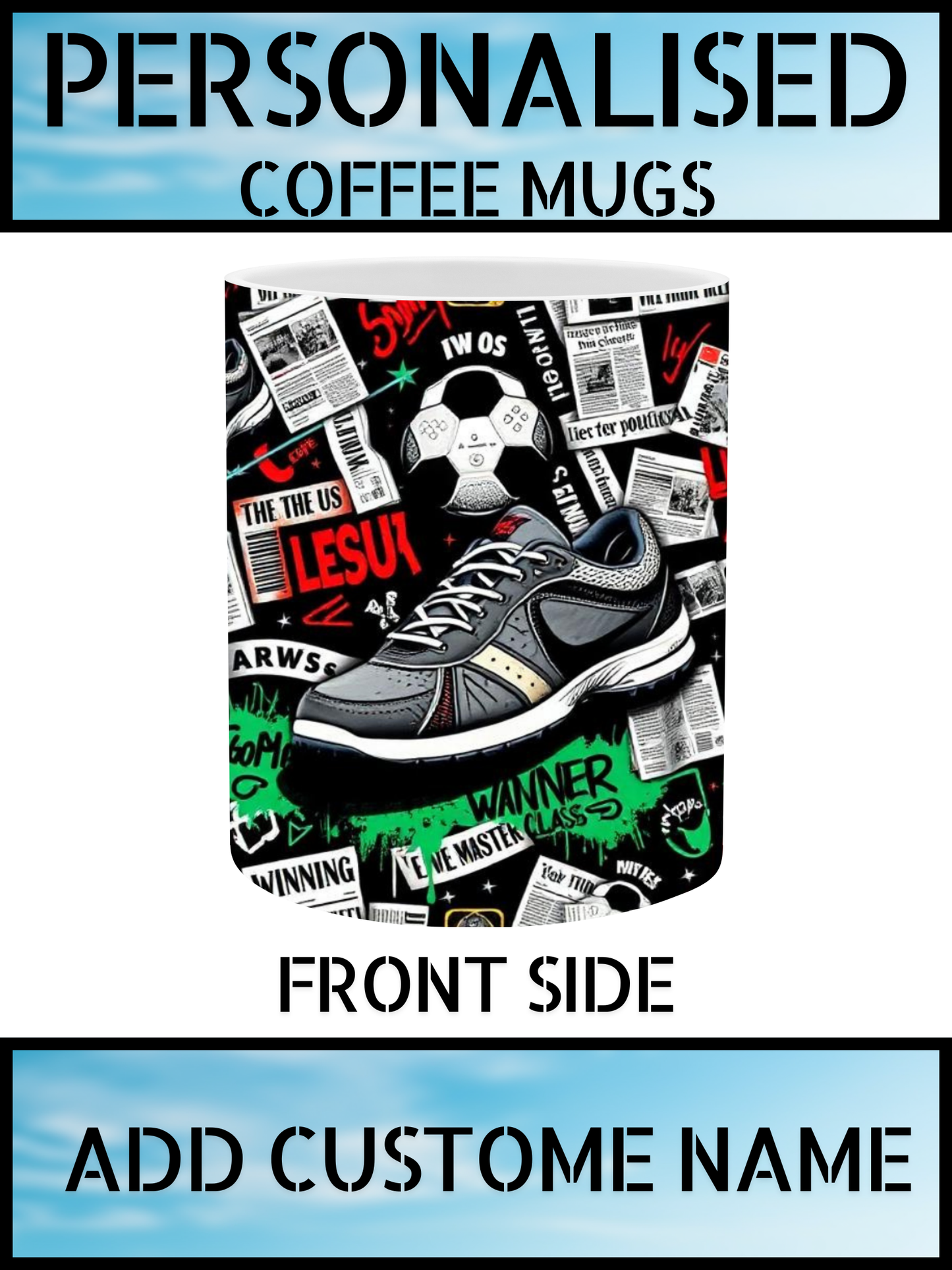 Personalised Mugs for Sale – Coffee & Tea Mugs | London Seller