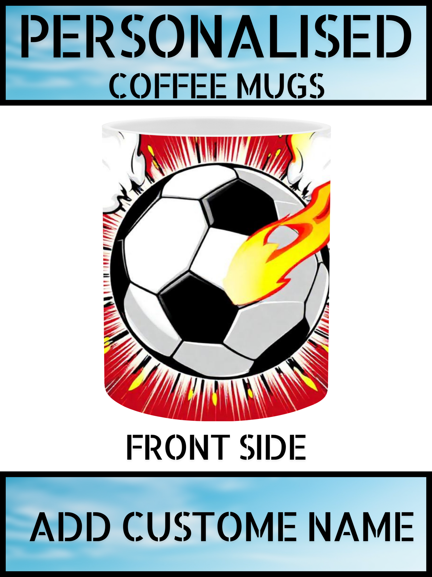 Funny & Personalised Mugs – Gift Coffee Cups for Football Fans
