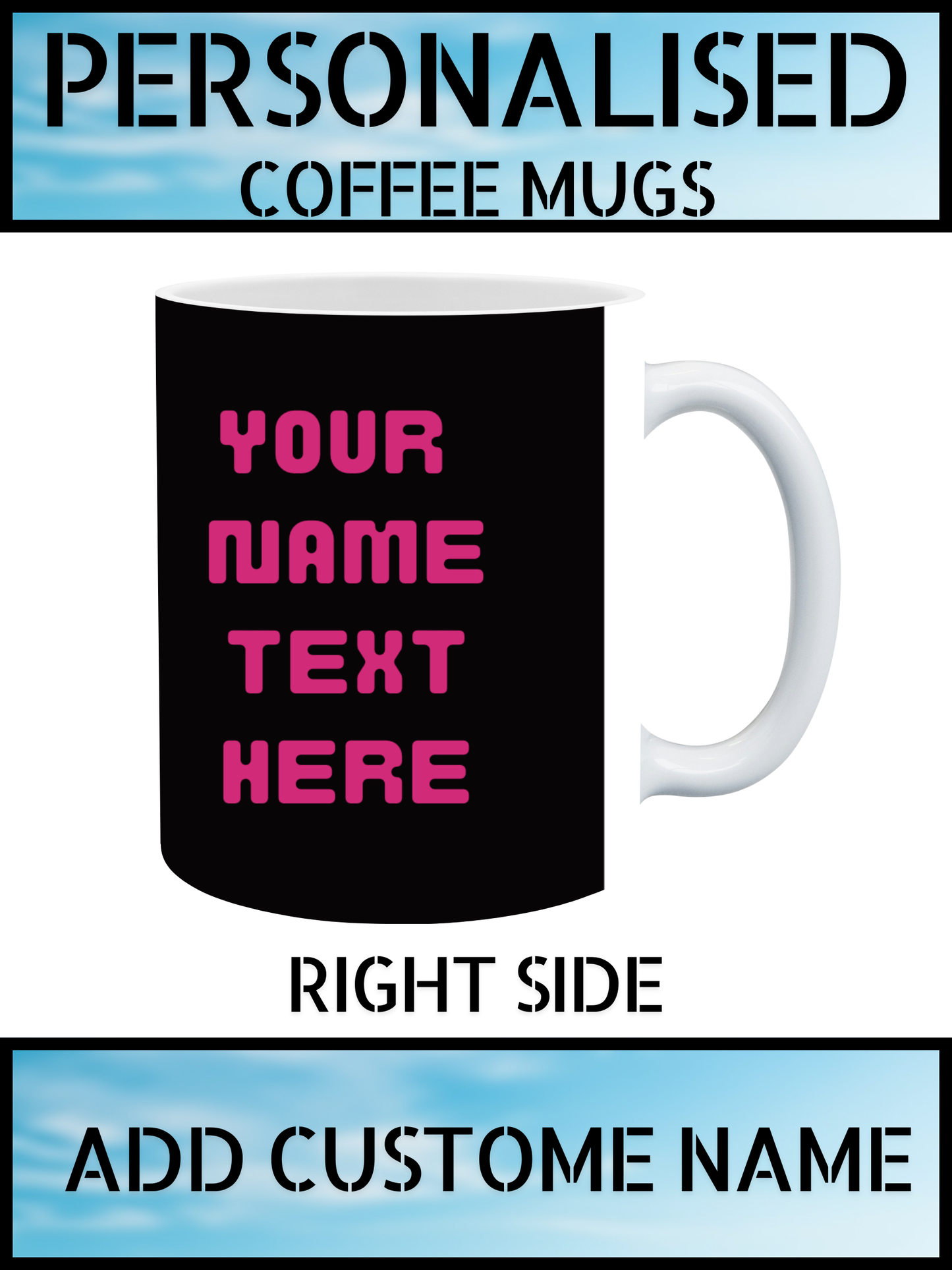 Unique Style Football Pattern – Coffee Mugs & Cups | Ideal Gift