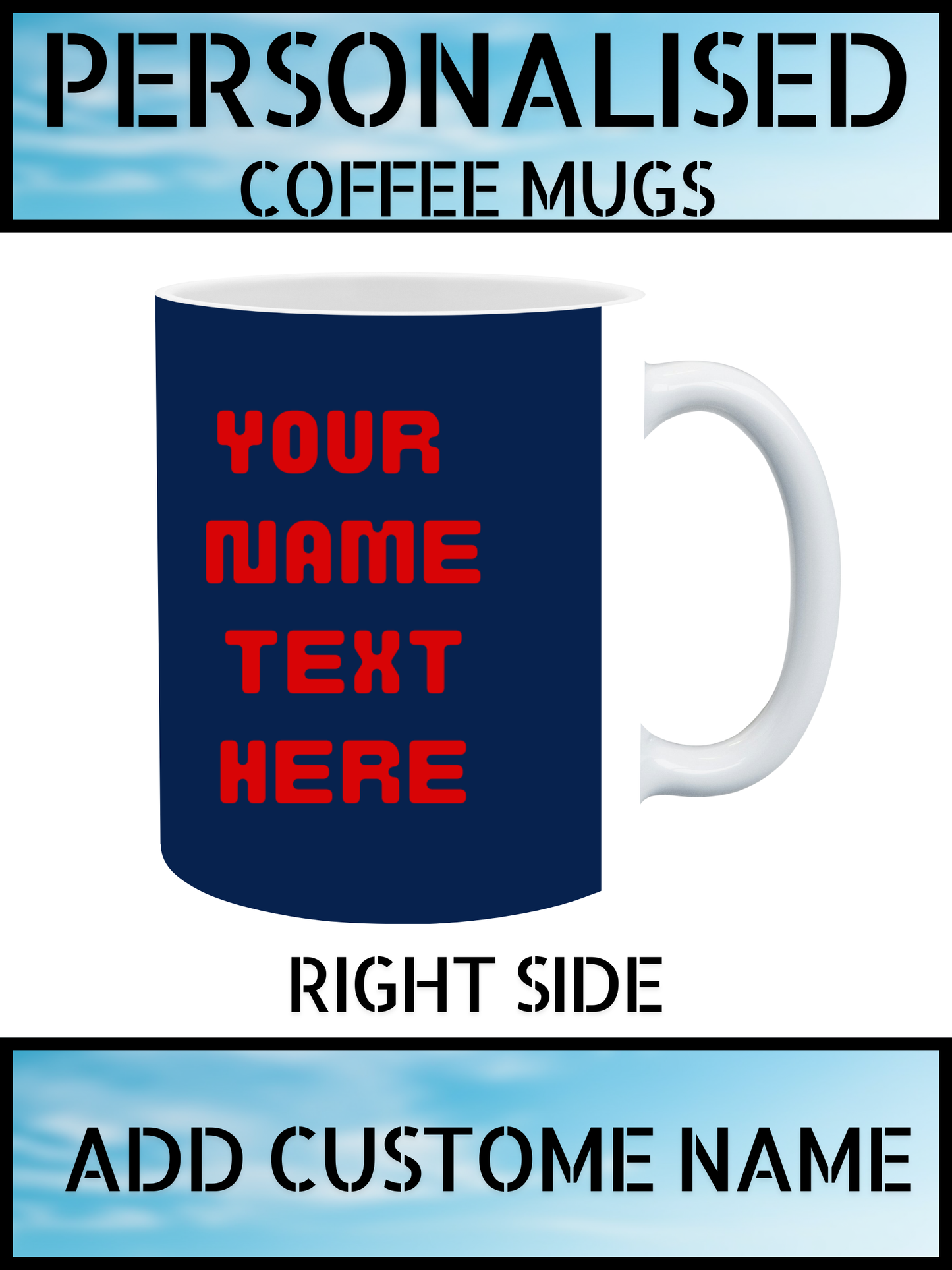 Value for Money Coffee Mugs UK – Online Printable Custom Name