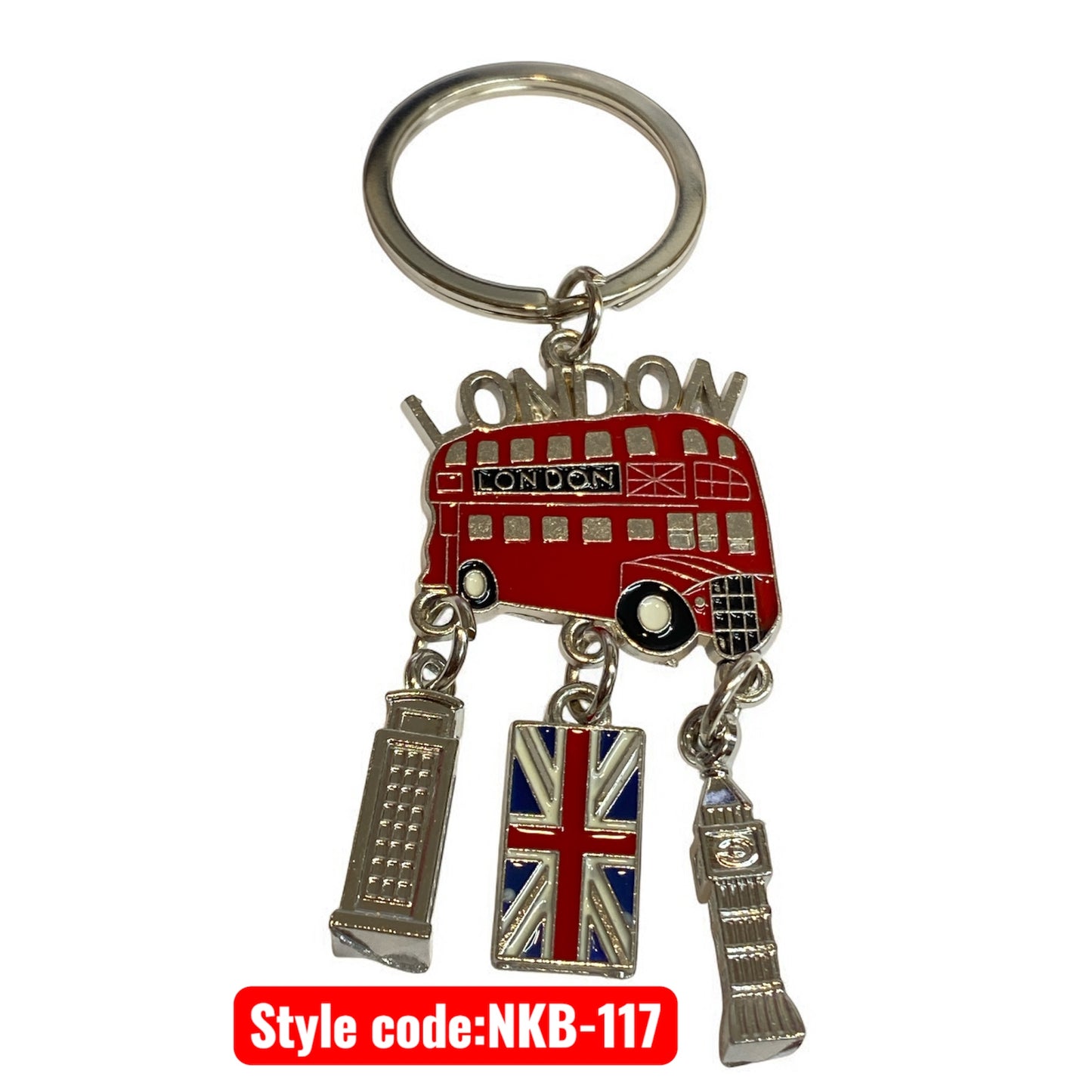 London Souvenir Keyrings | Keychains | Style Code NKB-117