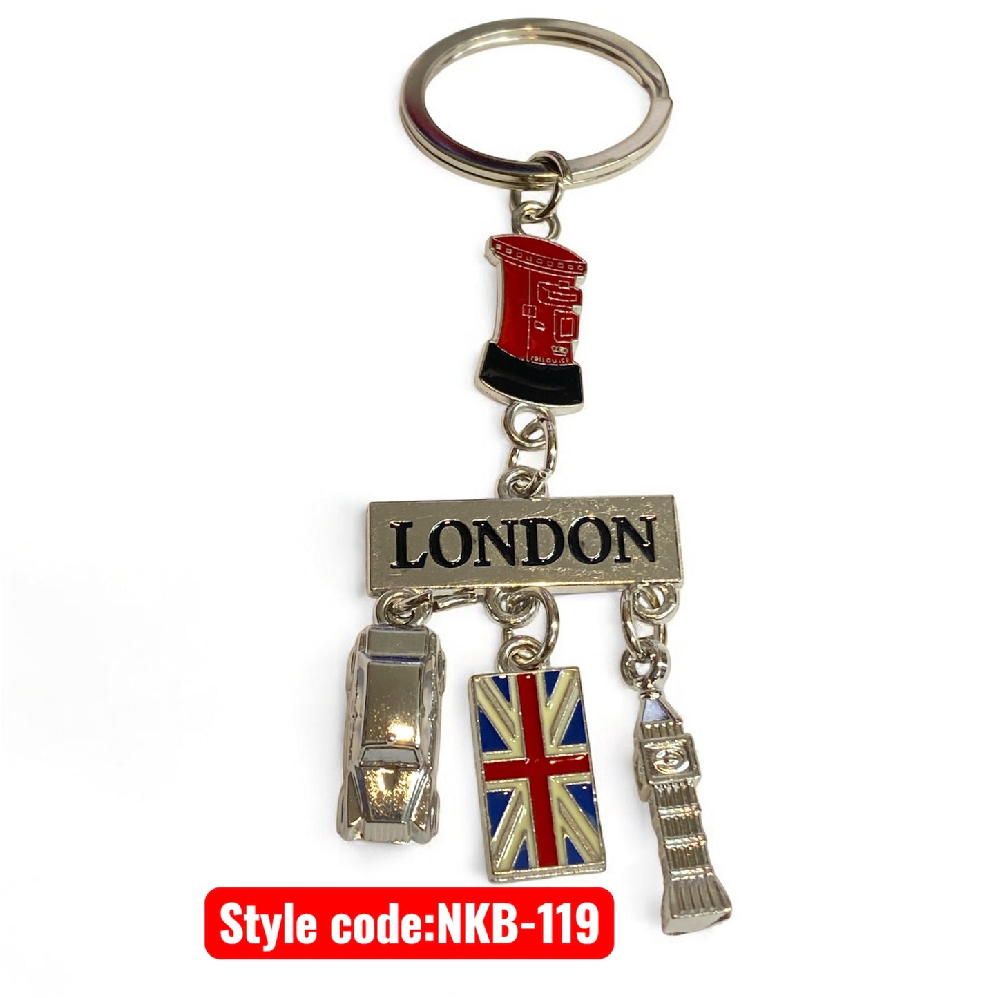 London Souvenir Keyrings | Keychains | Style Code NKB-119