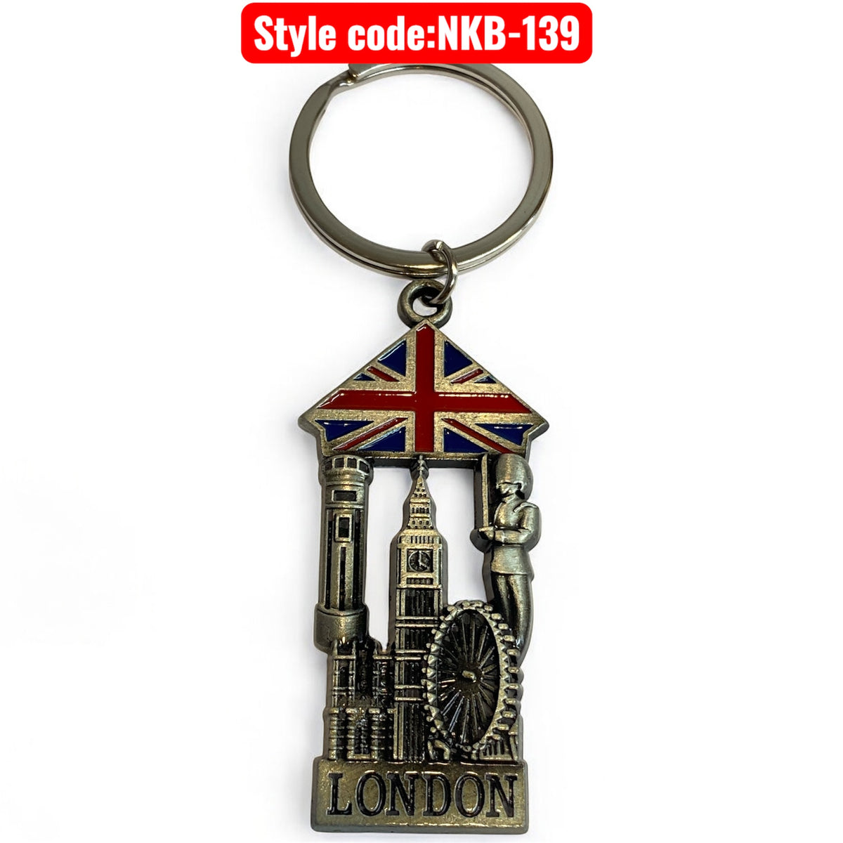 British Based Key Chain British Cultural Icons Landmark Die-cast Keychain Keyring MANY DESIGNS ...
