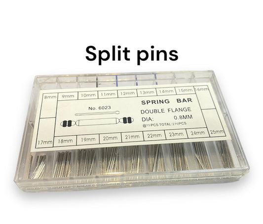270 Pcs 8-25mm Watch Band Strap Spring OR Split Bars Link Pins High Quality