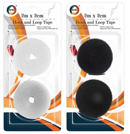 HOOK AND LOOP TAPE- 2mx2cm wholesale uk supplier trader