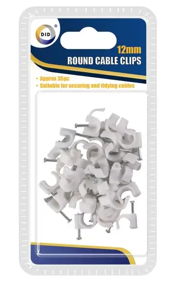 Cable clip/clips round cable clip