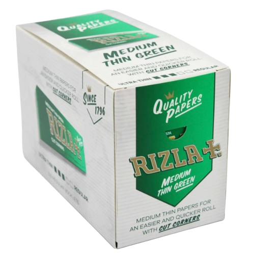 RIZLA GREEN ROLLING PAPER